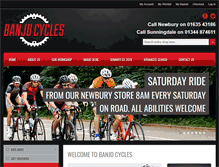 Tablet Screenshot of banjocycles.com